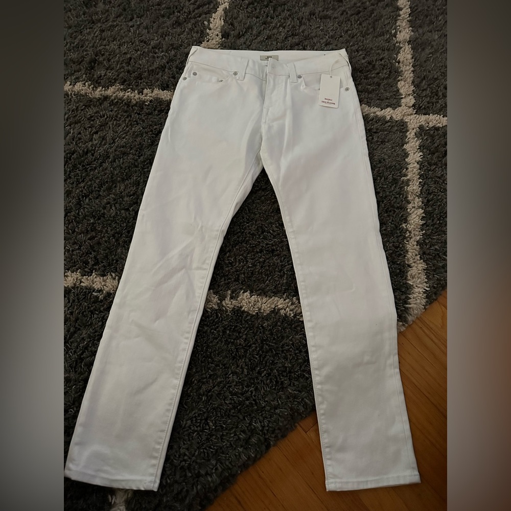 True Religion white mens pants